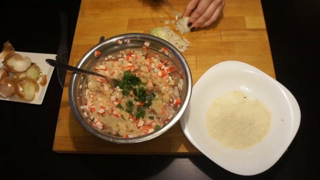 КОТЛЕТЫ ИЗ ТРЕСКИ И КРАБОВЫХ ПАЛОЧЕК | pro100smak