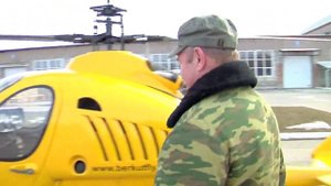 Вертолёт "Беркут" соосной схемы винтов. Тольятти.