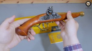 Макет кремниевого пистолета Denix D7/1260L видео обзор 4k