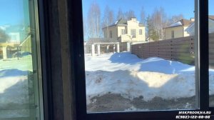 Премиальное панорамное остекление зоны барбекю. Раздвижные порталы Алютех SL160. Московская область