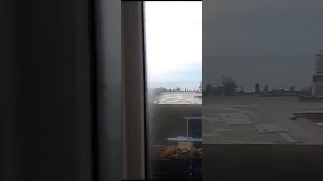 Отель Тихий Рай *** в Лазаревском. Закончили полные работы по кафе балкон, теперь тепло. смотреть онлайн