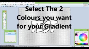 How To Gradient Text In Paint.Net