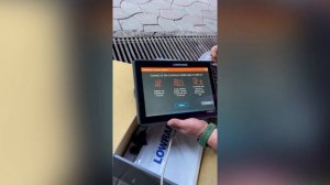 Распаковка:Эхолот Lowrance HDS-12 LIVE Active Imaging 3-in-1