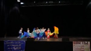 Танец:" Лесной пожар и ливень."