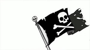 Drawing a pirate flag