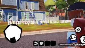 Как пройти 1 акт игра Hello Neighbor на телефоне