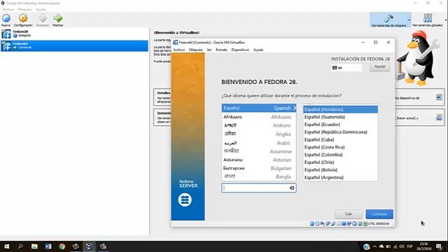Instalar Fedora 28 en virtual box смотреть онлайн