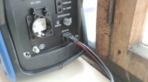 Инверторный генератор Weekender X1200i. Зарядка тягового аккумулятора