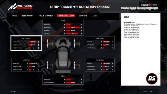 Porsche 992 GT3 R | FREE BASELINE SETUP | Assetto Corsa Competizione | ACC v1.9 смотреть онлайн