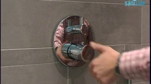 HansGrohe - Ecostat S - Afdekset voor thermostaat met stop-omstelkraan