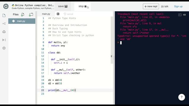 Python Tutorial | Type Hints part of the mandatory coding standards ...