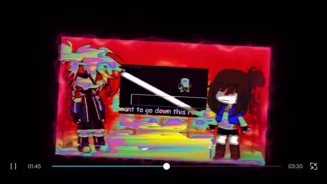 one left with lyrics | undertale: call of the void react chara смотреть онлайн