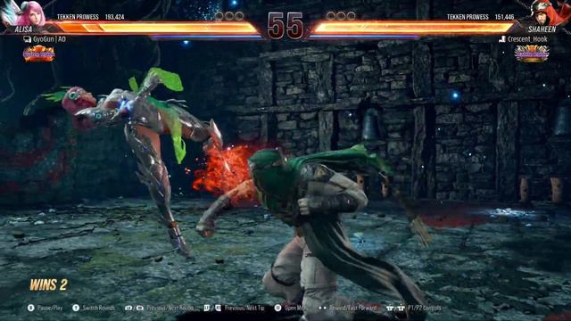 Tekken 8 ▰ AO (Alisa) VS LOWHIGH (Shaheen) | High Level Gameplay