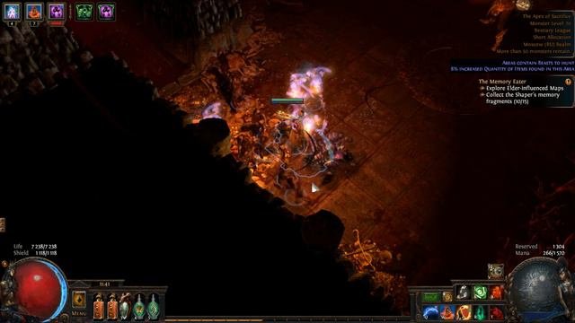Path Of Exile прохождение от А до Ц [51] Атзири, Бледный Совет