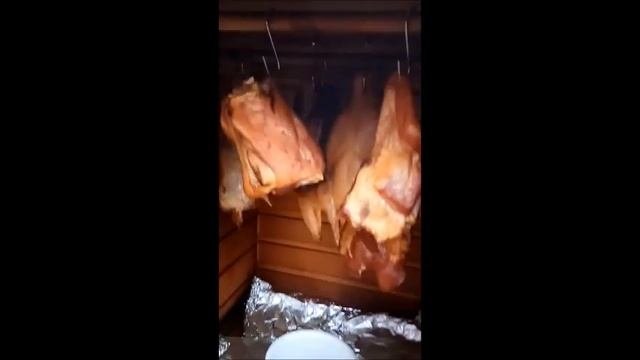 Деревянная коптильня для горячего и холодного копчения мяса,рыбы ,сыров