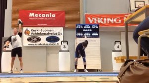 Kahvakuula Biathlon 2014 Tommi Lukkarinen tempaus 24kg 142 toistoa