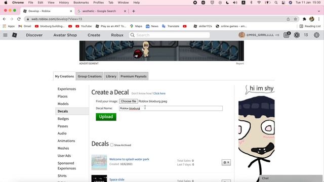 HOW TO MAKE YOUR OWN DECALS FOR ROBLOX | EASY TO FOLLOW | FOR FREE ...