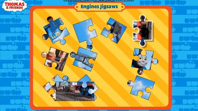 Thomas & friends Jigsaw Puzzle gameplay смотреть онлайн