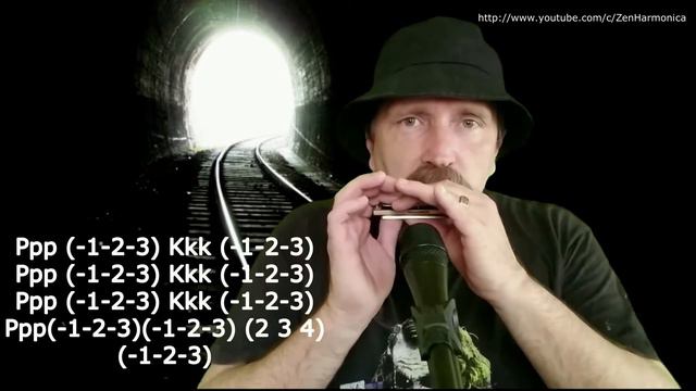 Битбокс на губной гармошке С + табы смотреть онлайн