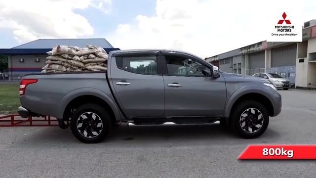 Mitsubishi L200 Sportero – Capacidad de carga смотреть онлайн