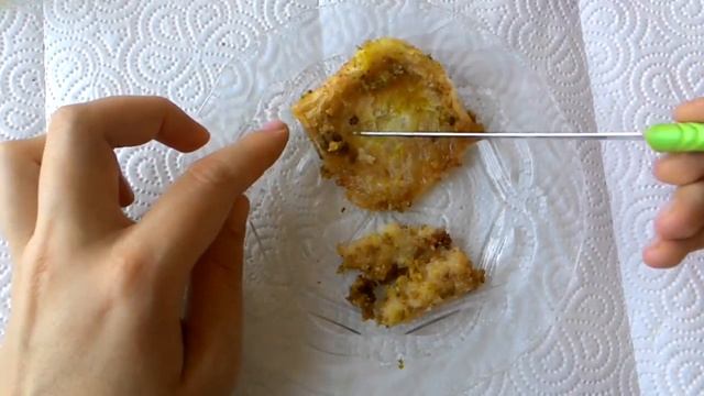 Şöbiyet. Пахлава с каймаком и фисташкой