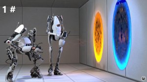 Кооперативное прохождение Portal 2 1 # (Начало)