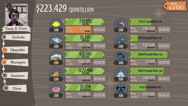 AdVenture Capitalist. 19. Почти 3.000.000 ангелов смотреть онлайн