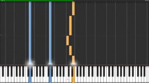 Saw Theme - Charlie Clouser - Synthesia tutorial