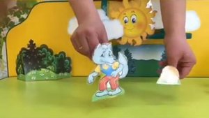 Сказка "Колобок" . Настольный театр для малышей