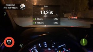 BMW X3 G01 2.0D 2018 Stock acceleration