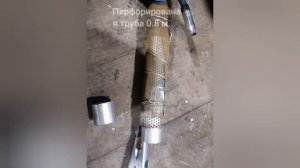 тихий прямоток Гольф 4 самодельный выхлоп.