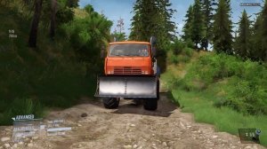 SPINTIRES: MUDRUNNER - YAMAL B4S TRANSPORTING A TRACTOR