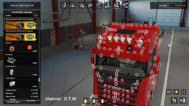 ets 2 must have mod best FREE supersized scania RS slot packexhaustsunshieldhornpack 141 D.T.M
