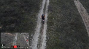 Тест Mavic Air 2 Active Track за мотоциклом