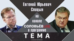 "Долой фальсификаторов истории!". Е.Ю.Спицын на канале Соловьёв LIVE в программе «Тема»