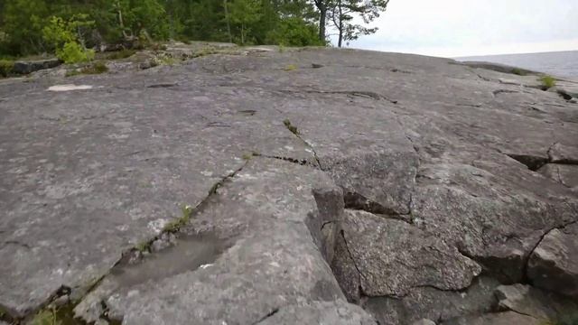Онежское озеро, Карелия, Россия. Петроглифы. Бесов нос. Onega lake. Petroglyphs. Karelia, Russia.'1