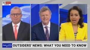 Ведущие на американском ТВ со смехом обсуждают ситуацию, когда Байдену забыли дать текст.