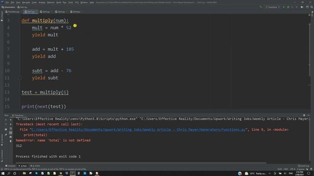 Understanding Generators In Python