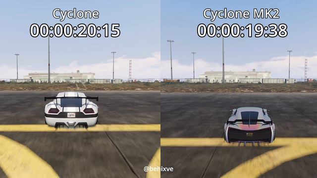 Cyclone vs Cyclone II vs Cyclone II (HSW) E&E GTA5 Online