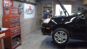 How to replace the Starter on MK5 VW Jetta equipped with Manual Transmission