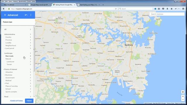 Google Maps Javascript API Tutorial - Map Styles (Theme)