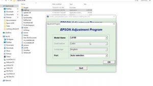 Epson L4150 L4160 Resetter or Adjustment Program Download