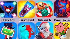 Huggy Wuggy,Poppy Playtime,Kick The Buddy,Standoff 2,Poppy FNF,