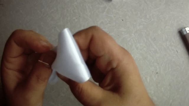 Школьная резинка на гульку Канзаши на 1 сентября \ School gum on the bun kanzashi September 1
