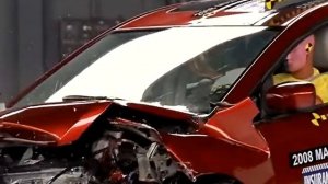 Mazda CX-7 crash test moderate