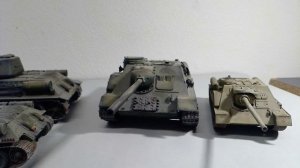 Моделизм  Сравнение моделей танков в разных масштабах