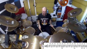 Metallica - Enter Sandman - LARS ULRICH Drum Cover by Edo Sala