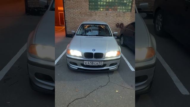 Диодные глазки BMW E46 включение/выключение при открытии/закрытии авто с пульта