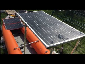 Байдарка на солнечной тяге