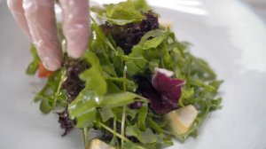 Салат с камчатским крабом